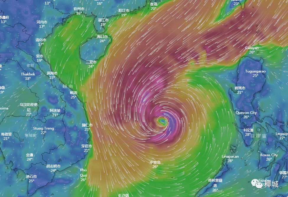 受热带气旋和冷空气共同影响