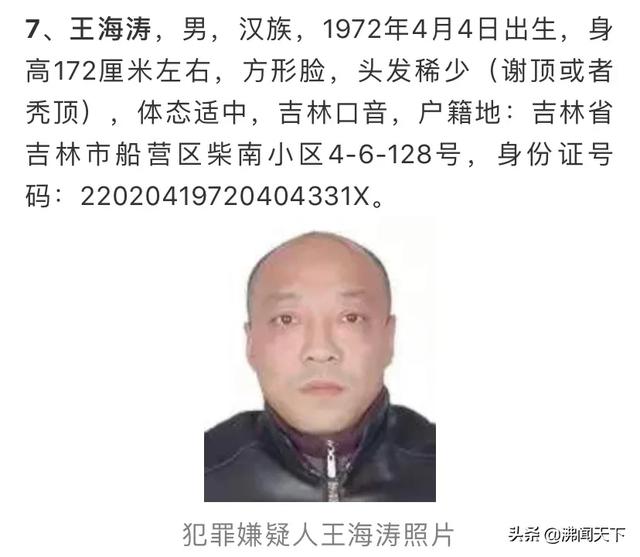 公安部a级通缉令!这20名重大涉黑涉恶人员在逃,安徽一人