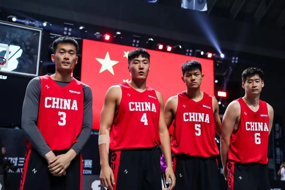中国三人篮球队5号队员李浩南
