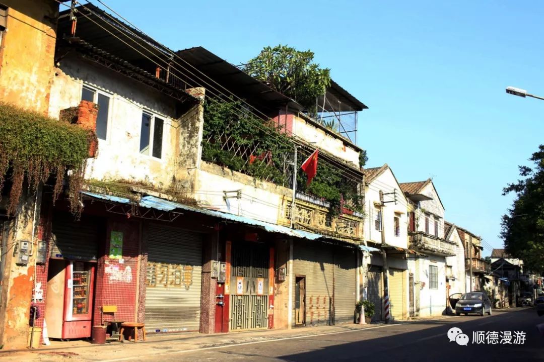 中顺路沙墟清拆民居,顺德酒厂,顺德糖厂西门,码头,沙头