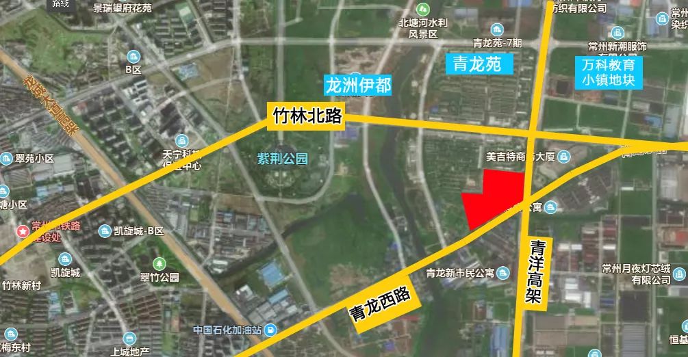 原青龙中学地块规划"扩容" 春江镇新增一幅宅地规划
