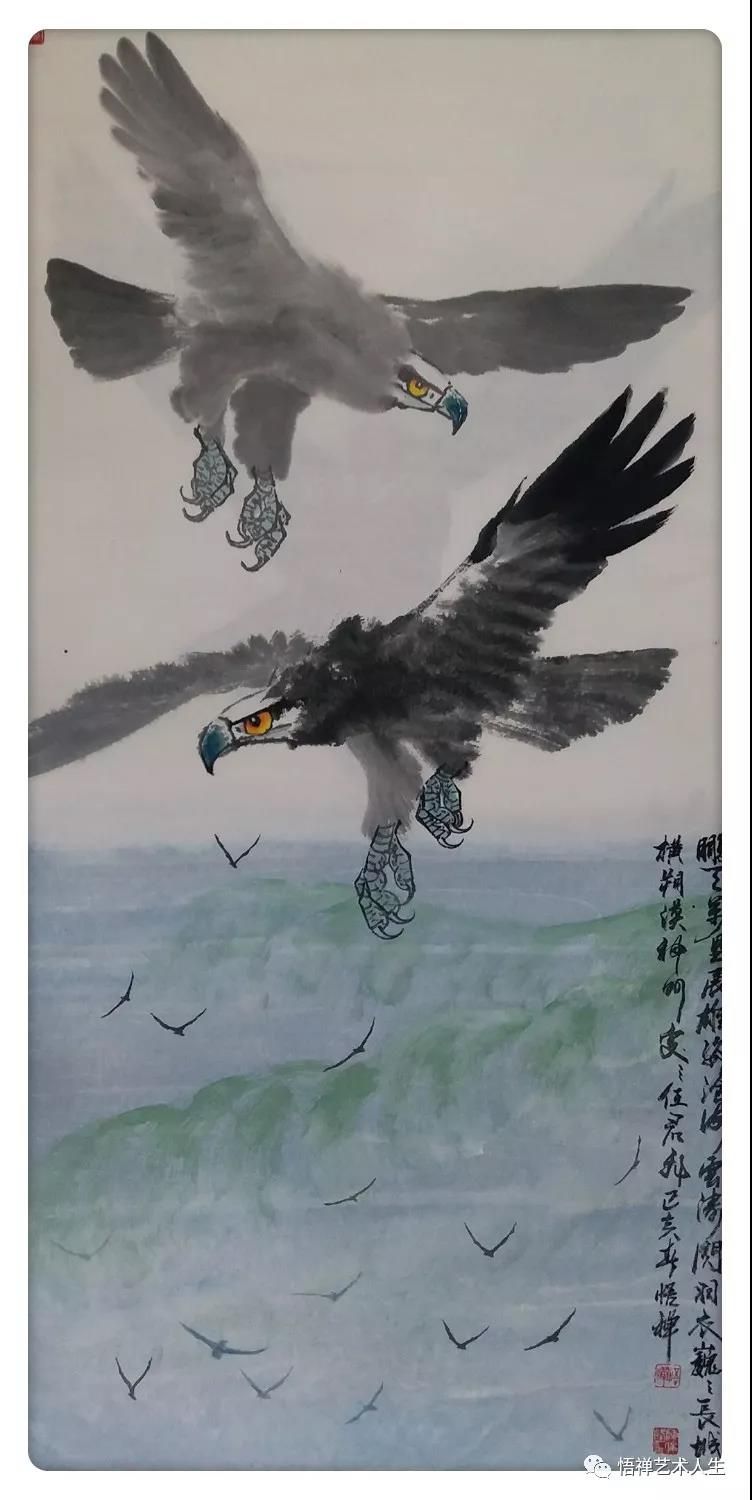 书画名家著名画家陈俊峰作品赏析