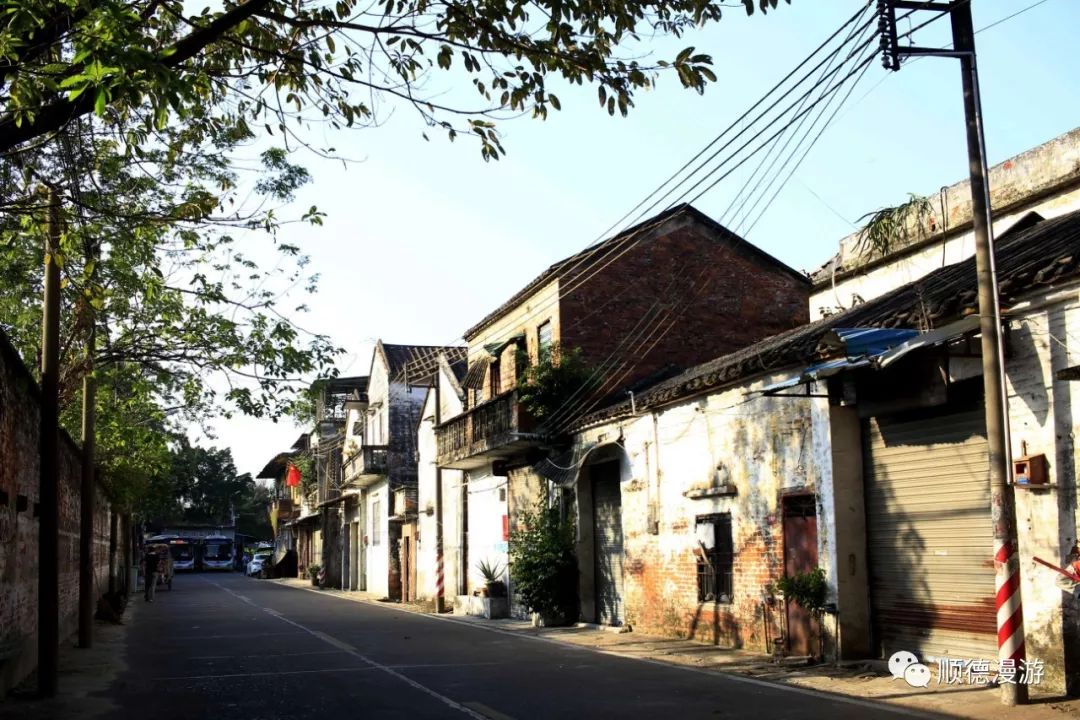 中顺路沙墟清拆民居,顺德酒厂,顺德糖厂西门,码头,沙头