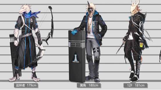 银灰身高不再是第一?明日方舟身高榜更新 星熊184cm不如狮蝎