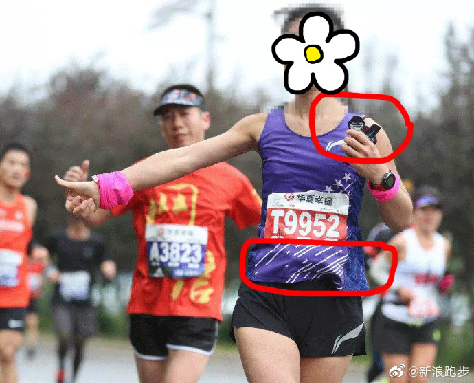 北马帅哥套牌,美女搞能量胶,比冠军火,值吗?