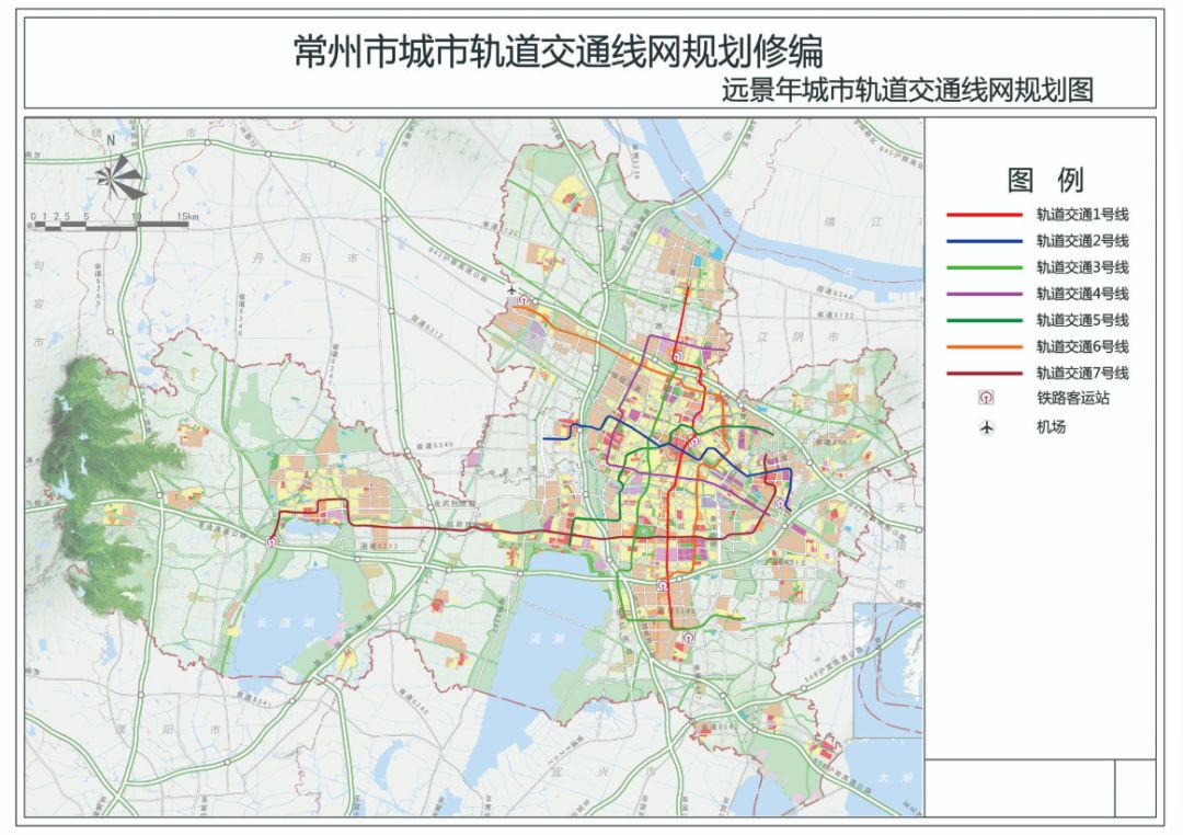 常州地铁最新规划正式来了!5,6号线先行,涉及未来所有线路!