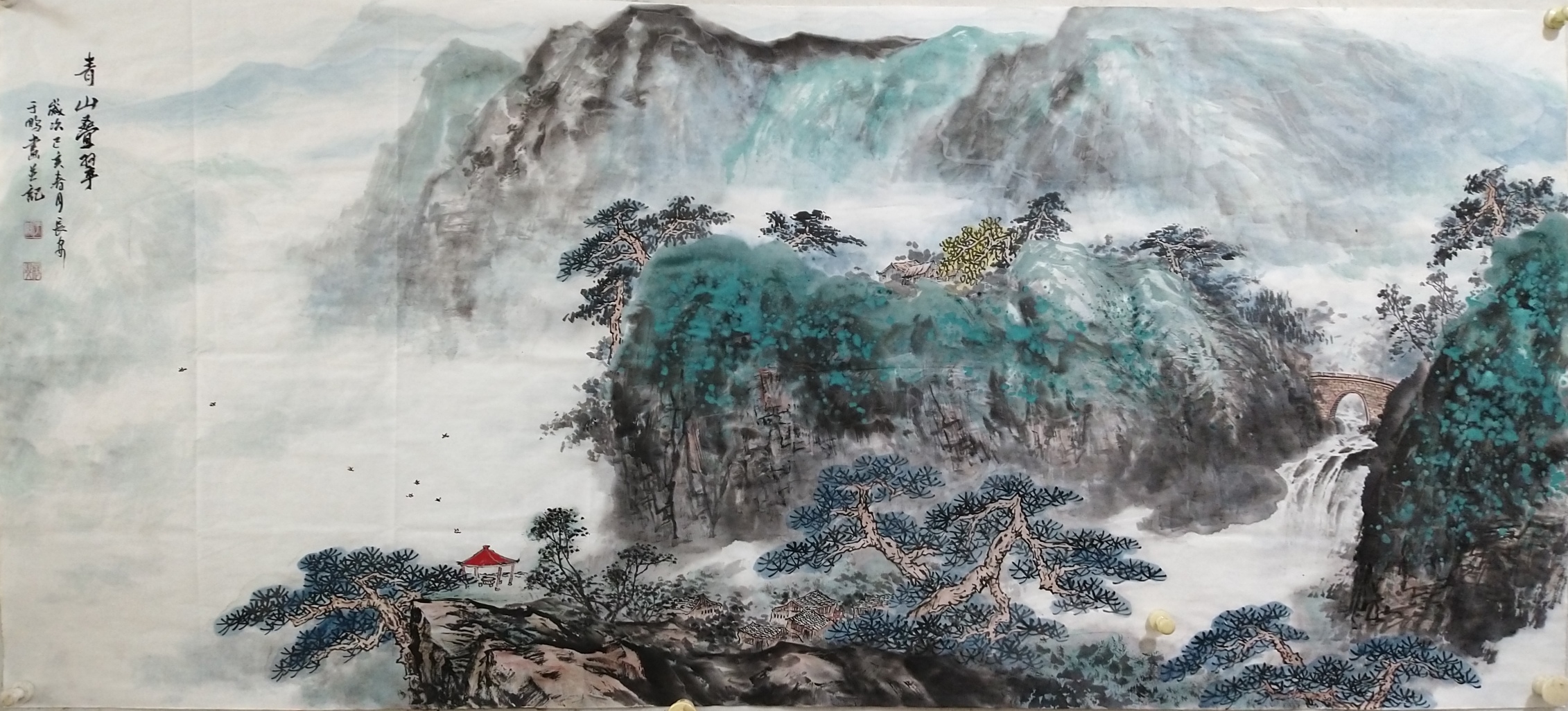 中国画名家——画家于鹏山水画欣赏