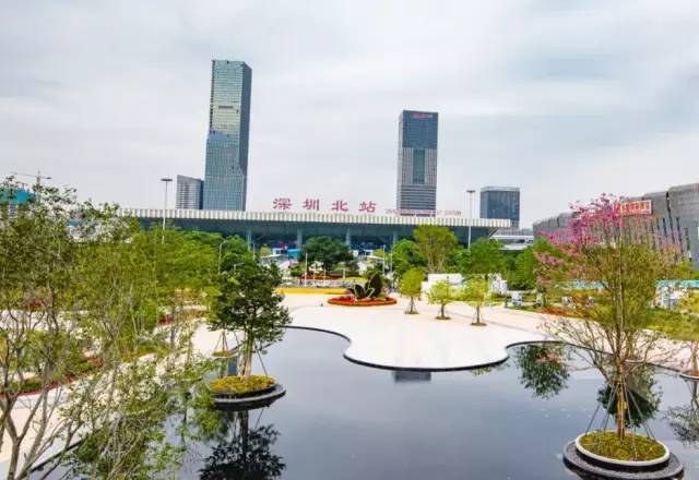 深圳北站中心公园开园啦!