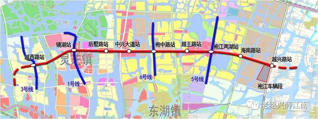 新规划出炉绍兴地铁2号线将延伸至这个方向