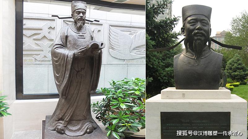 历史名人主题文化雕塑一次充满古代人物智慧的体验旅行