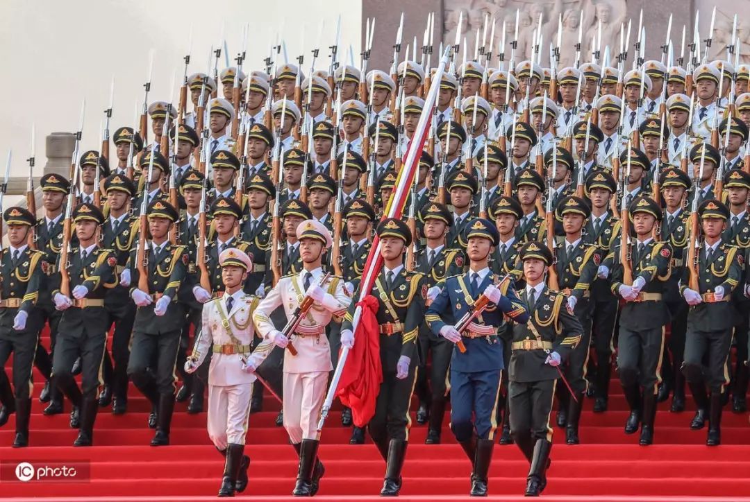 2019年10月1日,北京,庆祝新中国成立70周年阅兵在天安门广场举行.