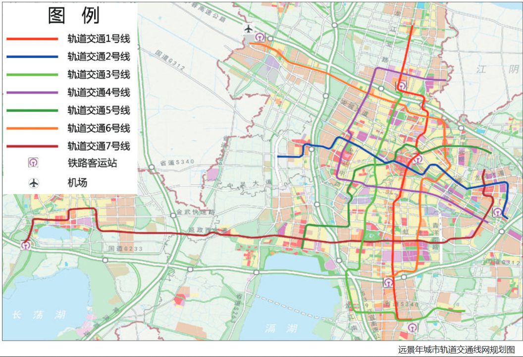 【最新规划】常州地铁远景规划共建7条线!有经过你家门口吗?