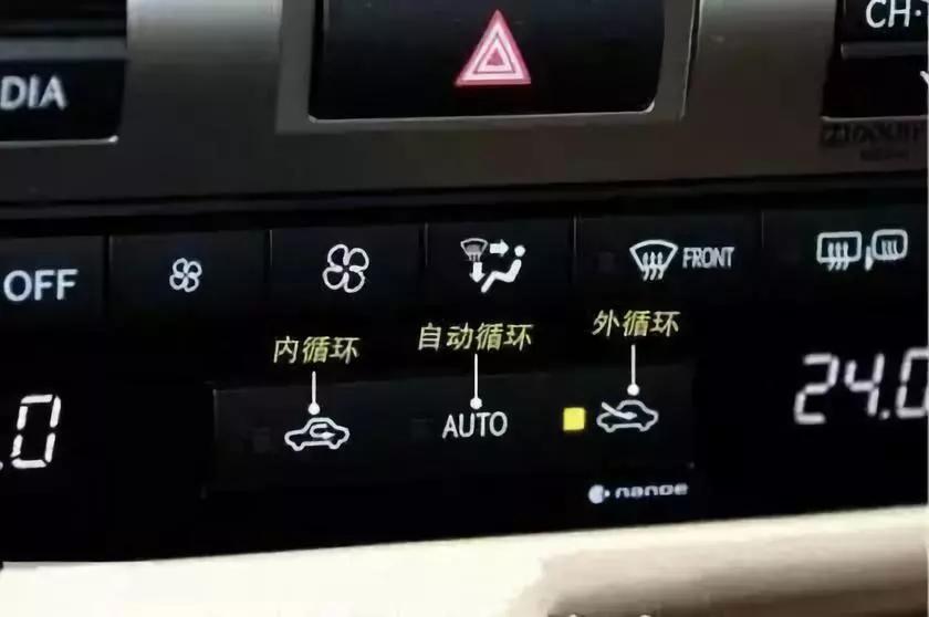 汽车内部按钮功能图解大全