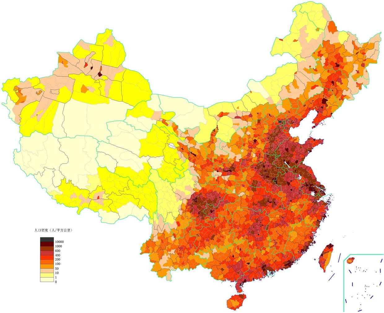 广州人口密度_广州人口分布示意图