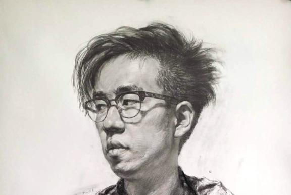 美术生联考冲刺丨素描头像侧光顶光散光逆光四大光源画法