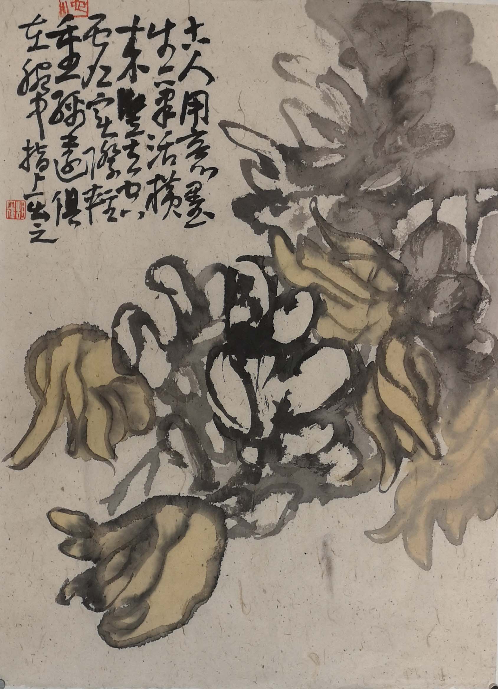 画家胡立伟国画作品_梁邦楚