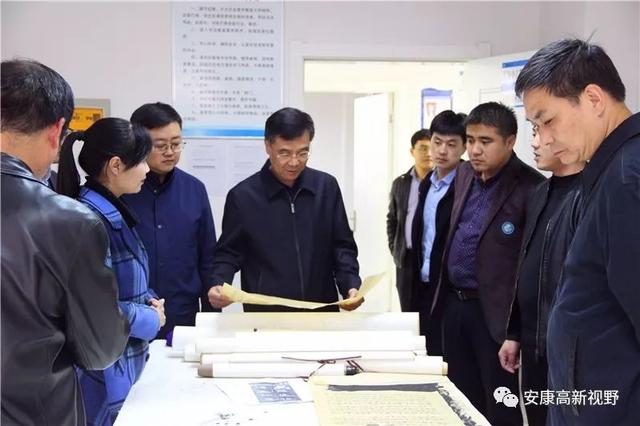 陕西省人大社会建设委员会副主任委员翟四虎到安康高新区调研
