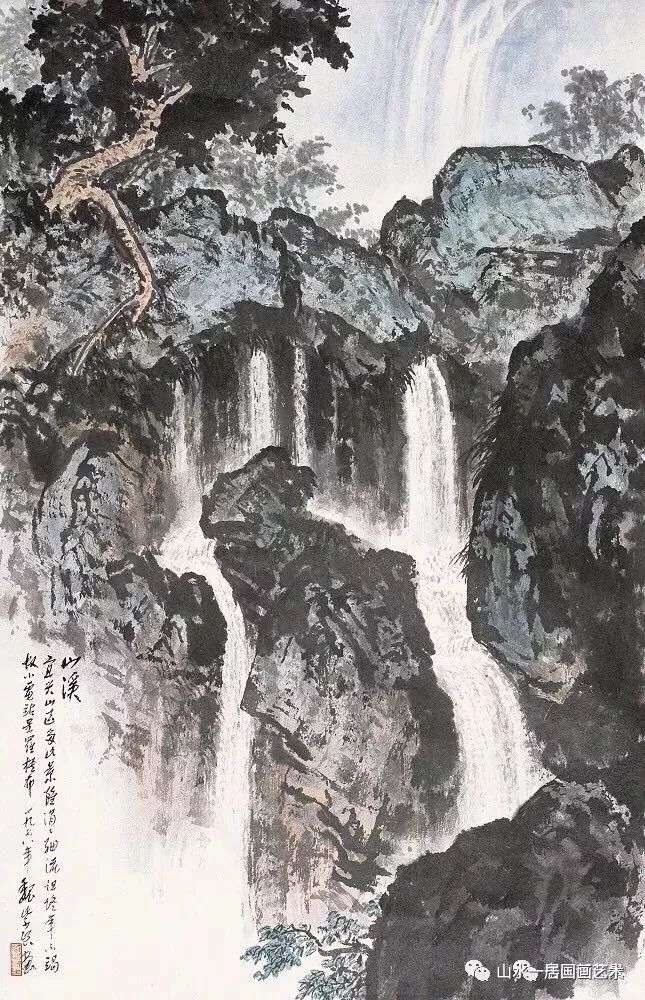 魏紫熙百幅精品山水画欣赏