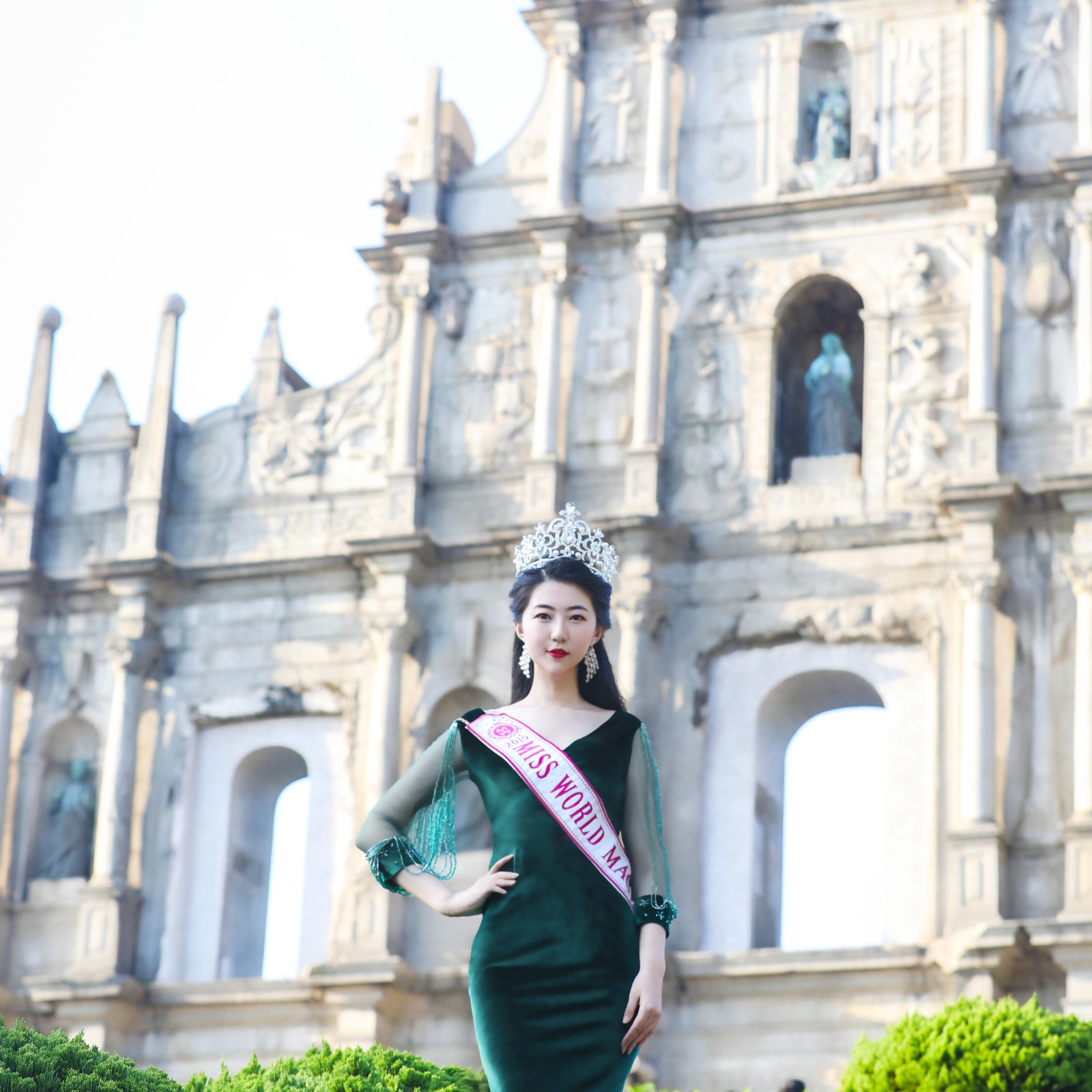 nsr官宣丨2019 miss world macau 于娅楠