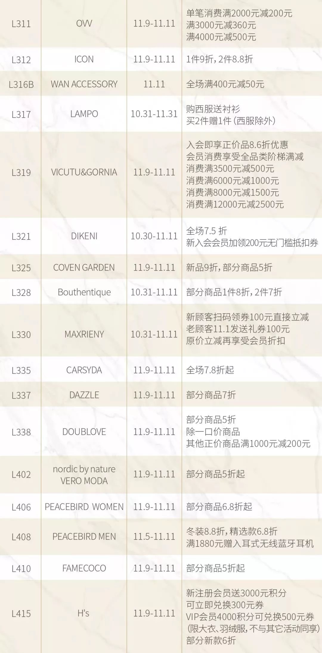 济南万象城超值团券任性不息万象狂欢双11惊喜来袭