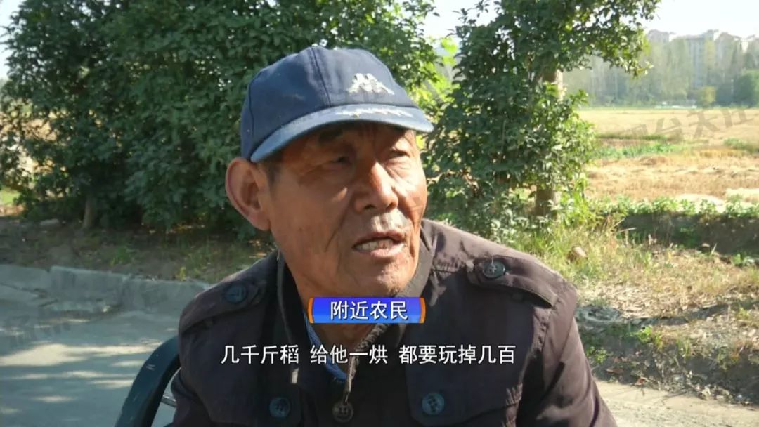 景观大道为何成了晒稻场