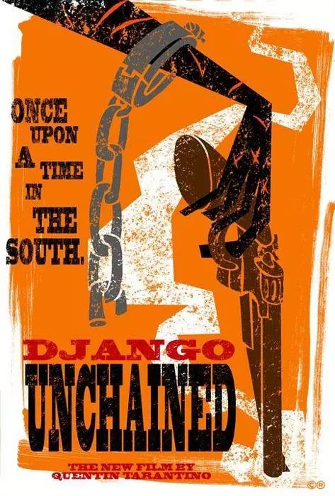 海报《被解放的姜戈》django unchained(2012)导演 昆汀·塔伦蒂诺