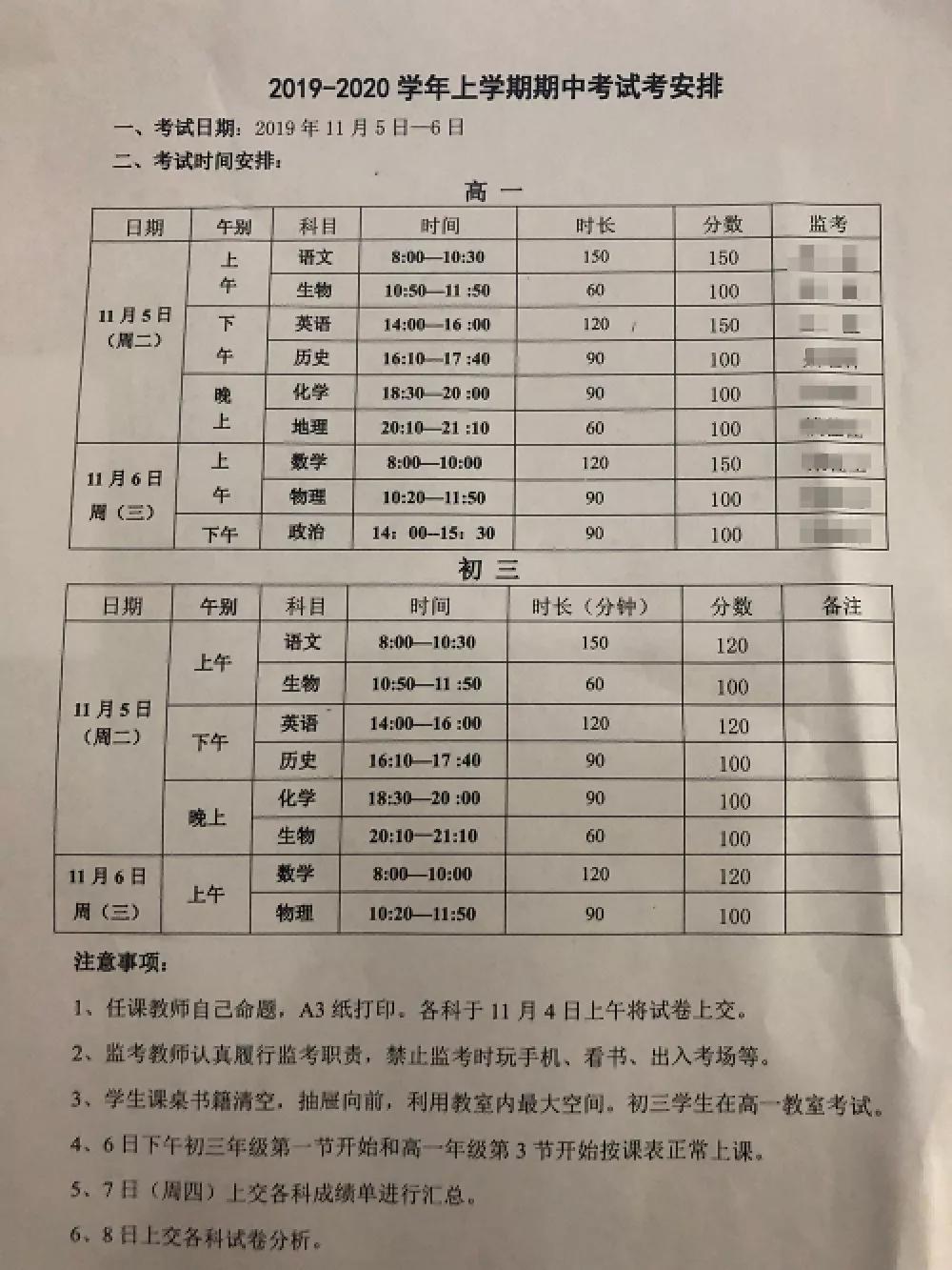 期中考试后老师和家长应该做那几件事