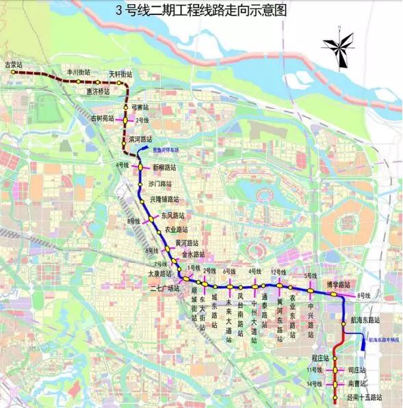 郑州地铁8号线站点设置及开通时间敲定_线路