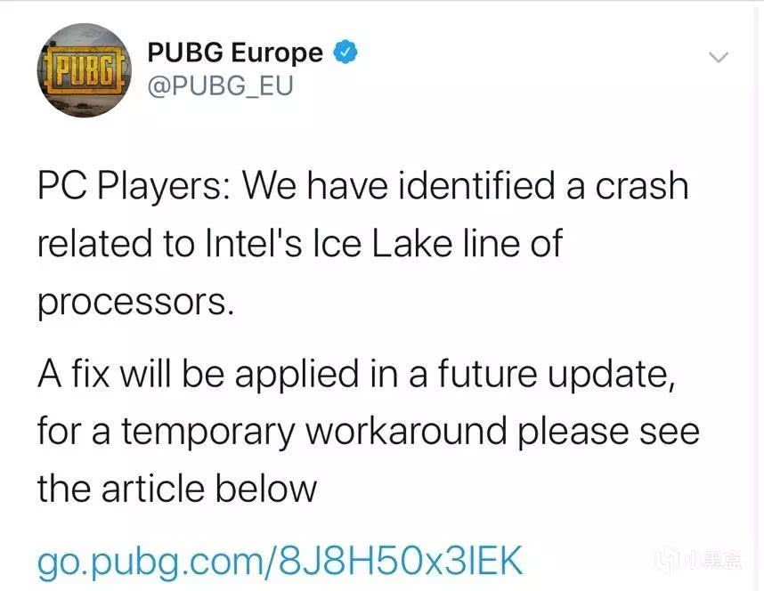 PUBG官方公告 已确定崩溃原因正在修复中