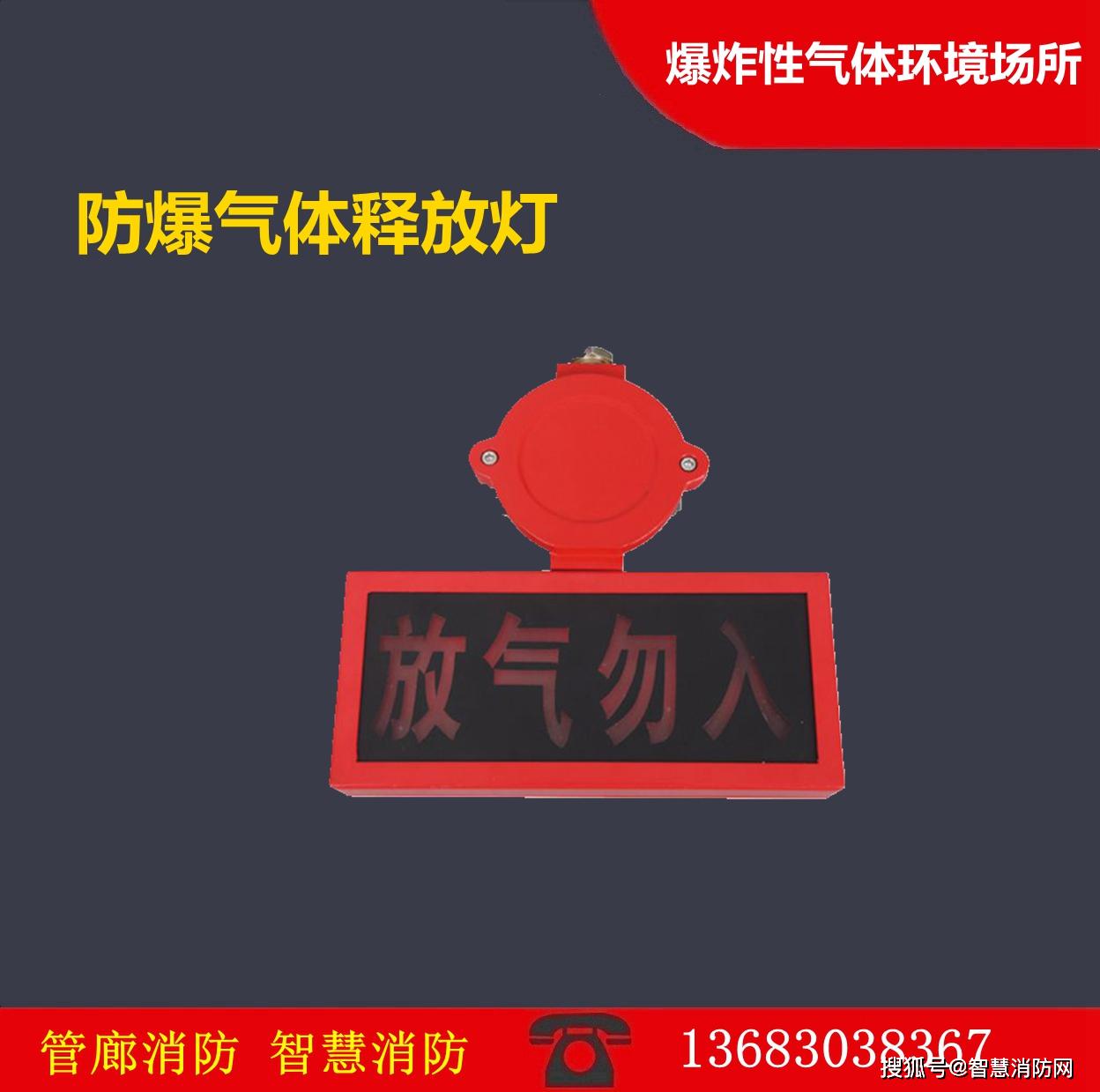 防爆气体释放灯