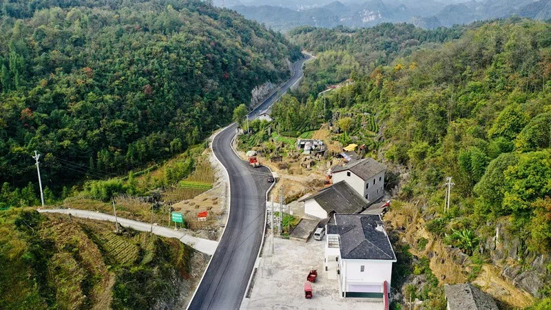 夷陵区三斗坪至点军区土城公路预计年内建成通车打开旅游新通道