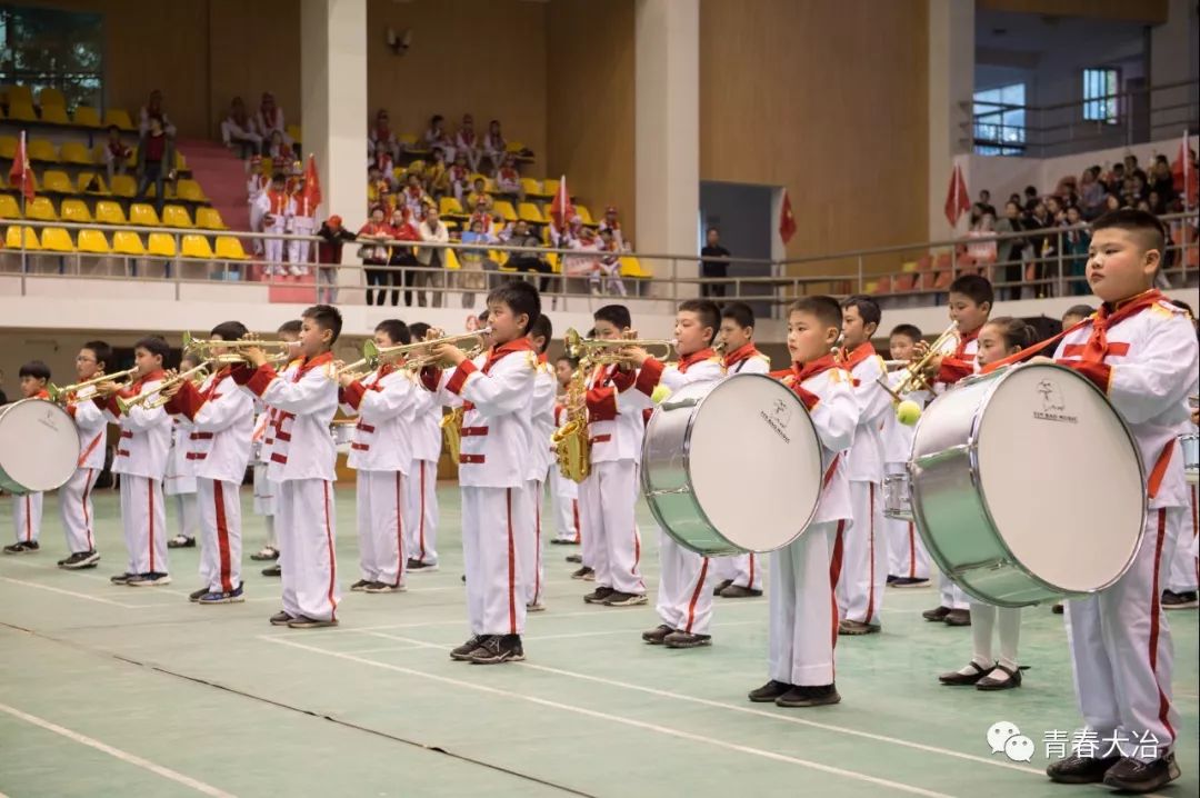 最佳银号奖 大冶市师范附属小学教育集团观山校区观山小学鼓号队 黄石