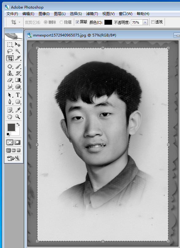 模糊照片修清晰使用自动修复软件做出专业级老照片修复效果
