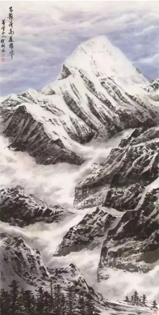 【名家书画】高原雪山画作品展在云南美术馆隆重开幕