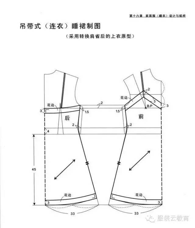 60款睡衣结构纸样合集