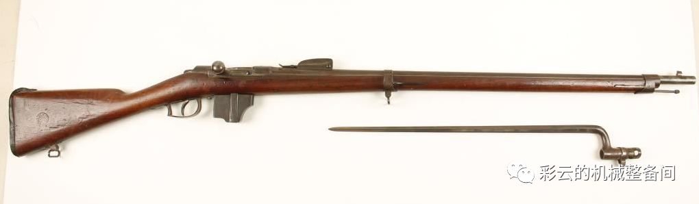 贝蒙特-维塔利m1871 / 88黑火药步枪,发射11mm黑火药步枪弹,到19世纪