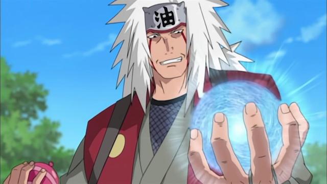 NARUTO ナルト　自来也＆ナルト　師弟螺旋丸　ナルティメットミッション ミナトと自来也はナルトに螺旋丸と口寄せの術を教える。両親が