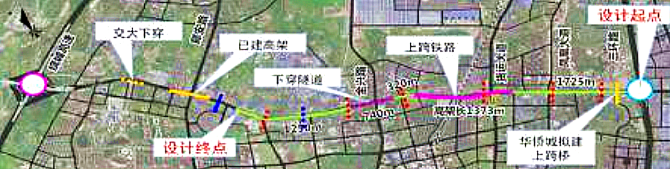 成都市沙西线(西华大道)快速化改造工程详细路线,全线