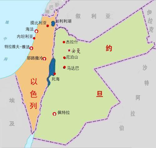 约旦人口多少_海岸线有多重要,只为了12公里海岸线,约旦付出近领土的7