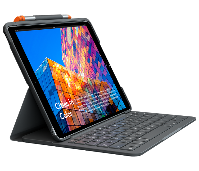 罗技发布新款SlimFolio键盘保护套支持第三代iPadAir