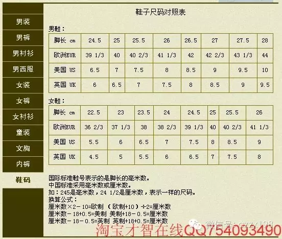 内衣标准尺码_内衣尺码标准对照表