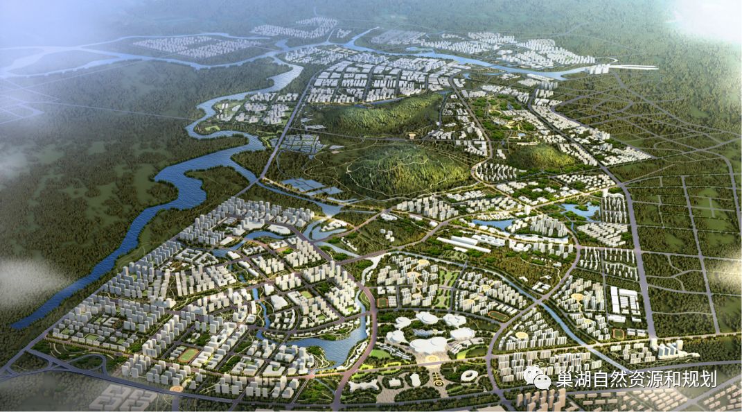 信息量太大 巢湖旗山新区详细规划出炉,效果图太漂亮啦