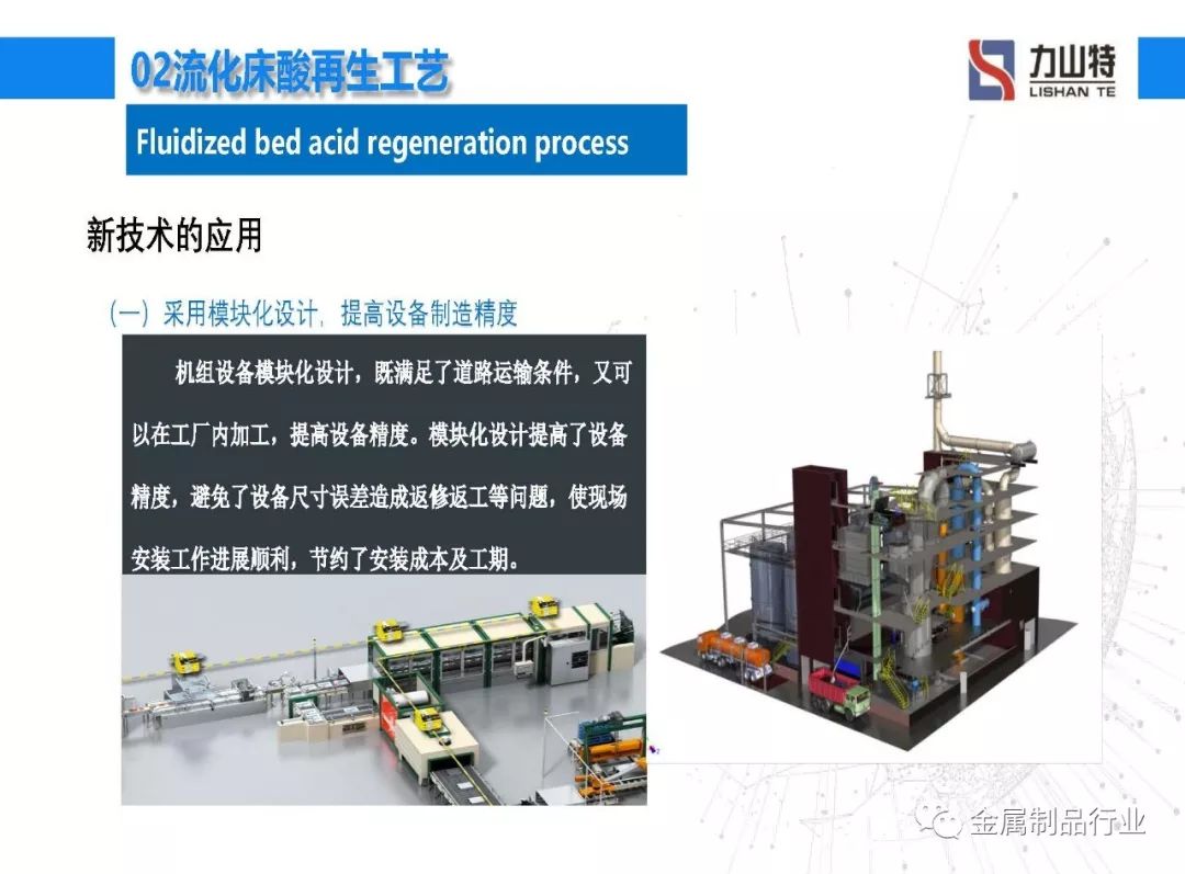 会议课件山东力山特流化床酸再生工艺及智能装备