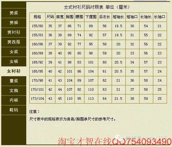 男士内衣码数表_男士内裤码数对照表