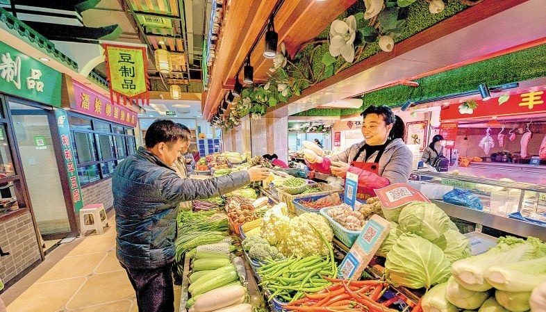 "靓"眼老长沙!菜市场案例欣赏:长沙美林景寓菜市场