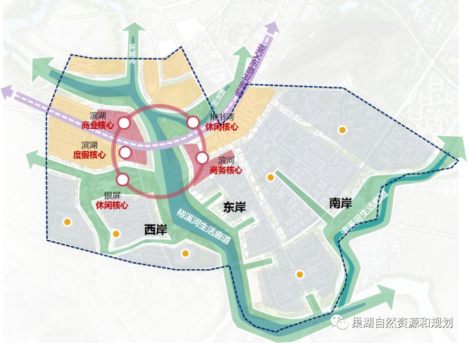 信息量太大 巢湖旗山新区详细规划出炉,效果图太漂亮啦