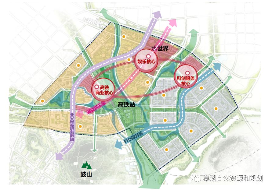 信息量太大 巢湖旗山新区详细规划出炉,效果图太漂亮啦