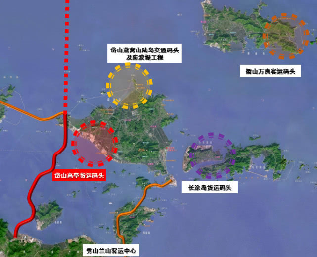 岱山跨海大桥会有的铁路会有的上海也会连接的