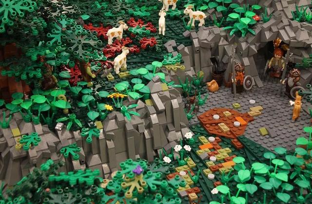 lego乐高moc作品欣赏建筑大场景系列