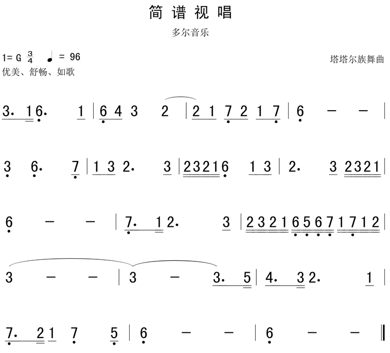 简谱视唱评剧_评剧见皇姑简谱(3)